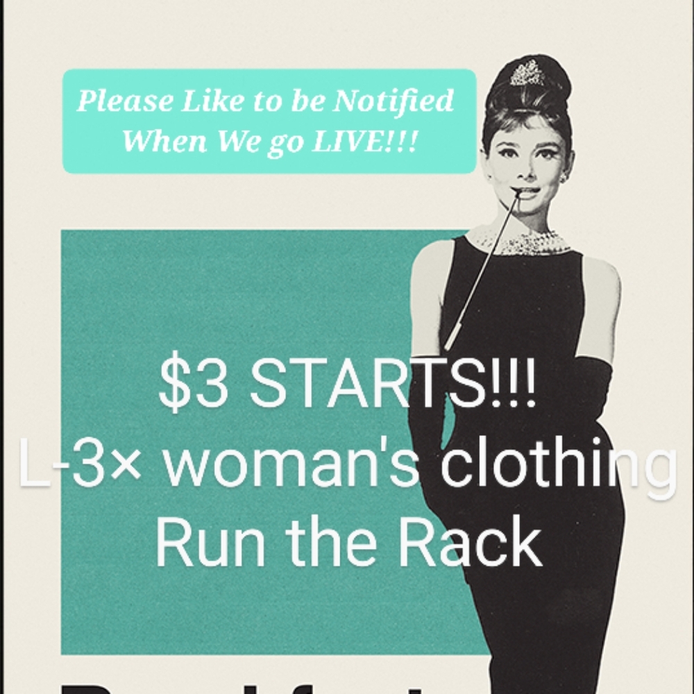 Women Large to 3x! $3 Starts!!!